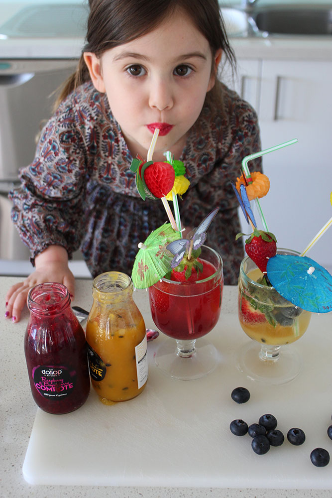 Fruity Tuity Mocktails SodaStream www.cherryand.com