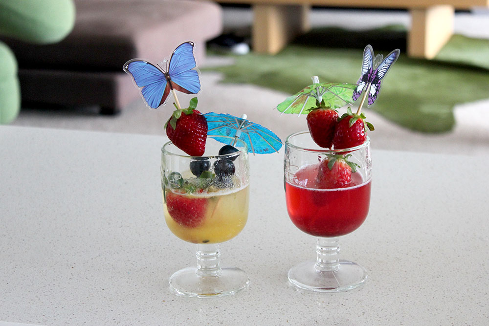 Fruity Tuity Mocktails SodaStream www.cherryand.com